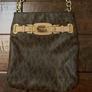 Michael Kors logo satchel